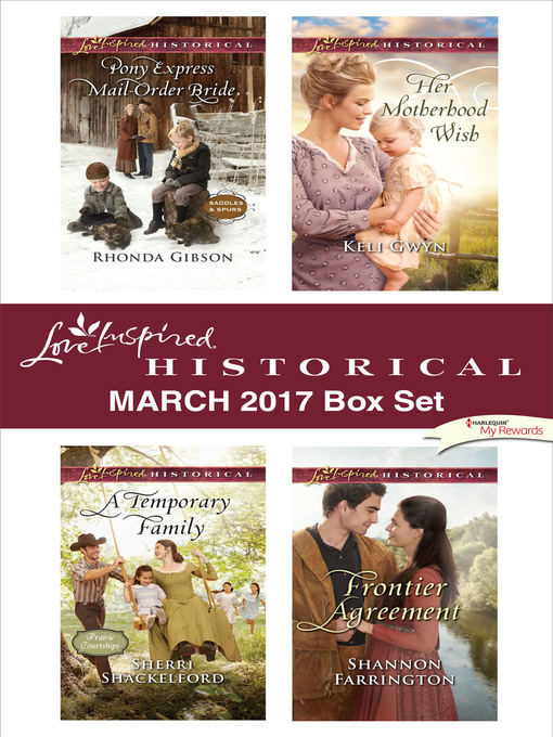 Title details for Love Inspired Historical March 2017 Box Set by Rhonda Gibson - Wait list